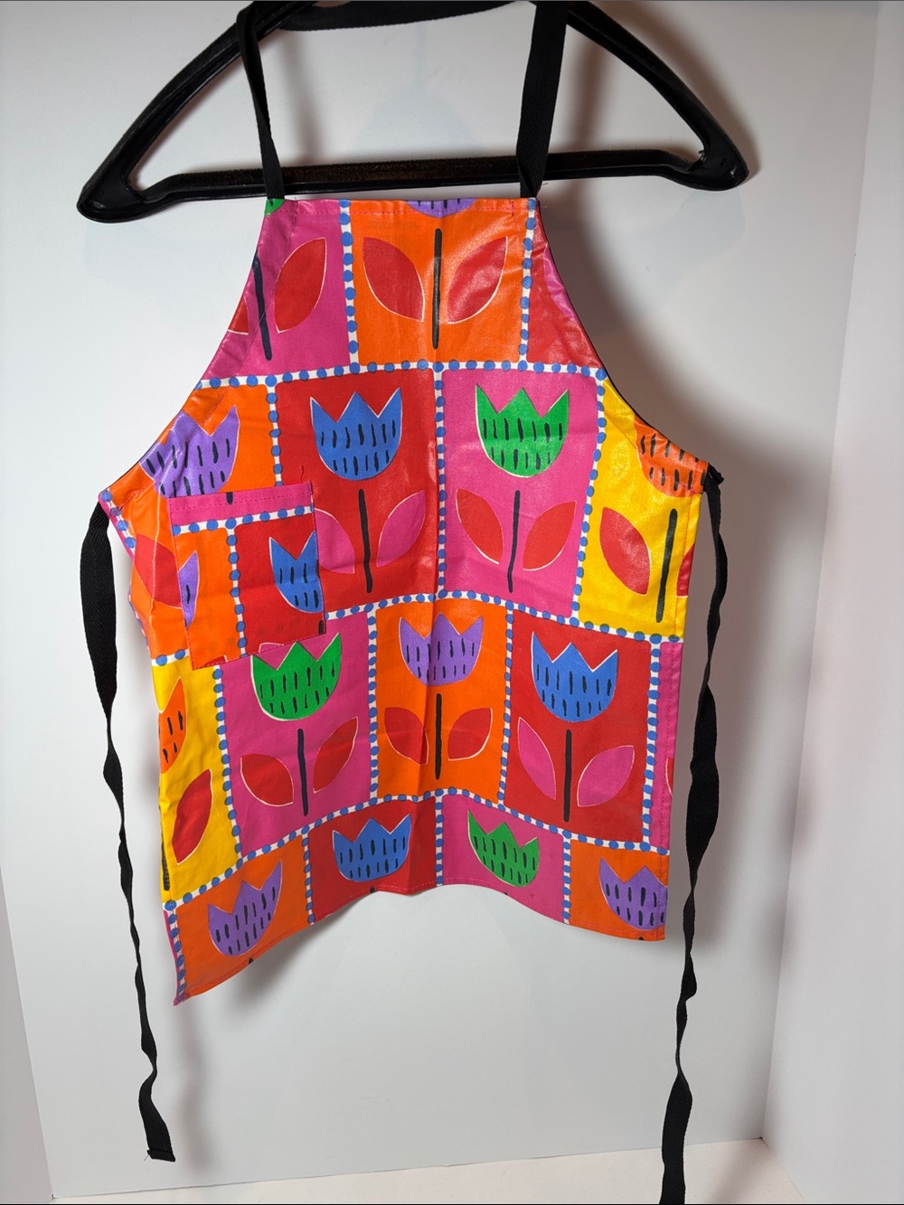 Kids' Colorful Tulip PrintMulticolor apron